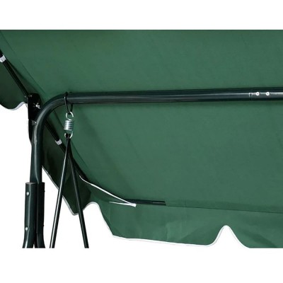 Градинска люлка зеленa с бял кант My Garden TLS001 Green