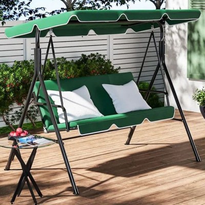 Градинска люлка зеленa с бял кант My Garden TLS001 Green