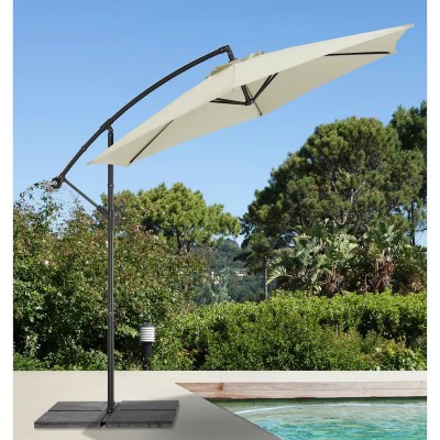 Градински чадър Лале My Garden TLB017-300-6, Taupe, 3 м