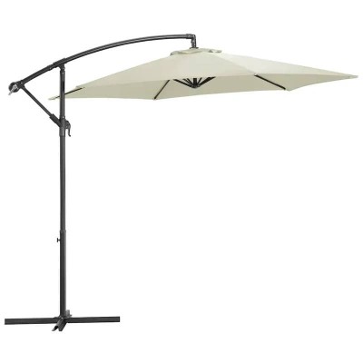 Градински чадър Лале My Garden TLB017-300-6, Taupe, 3 м