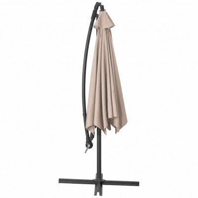 Градински чадър Лале My Garden TLB017-300-6, Taupe, 3 м