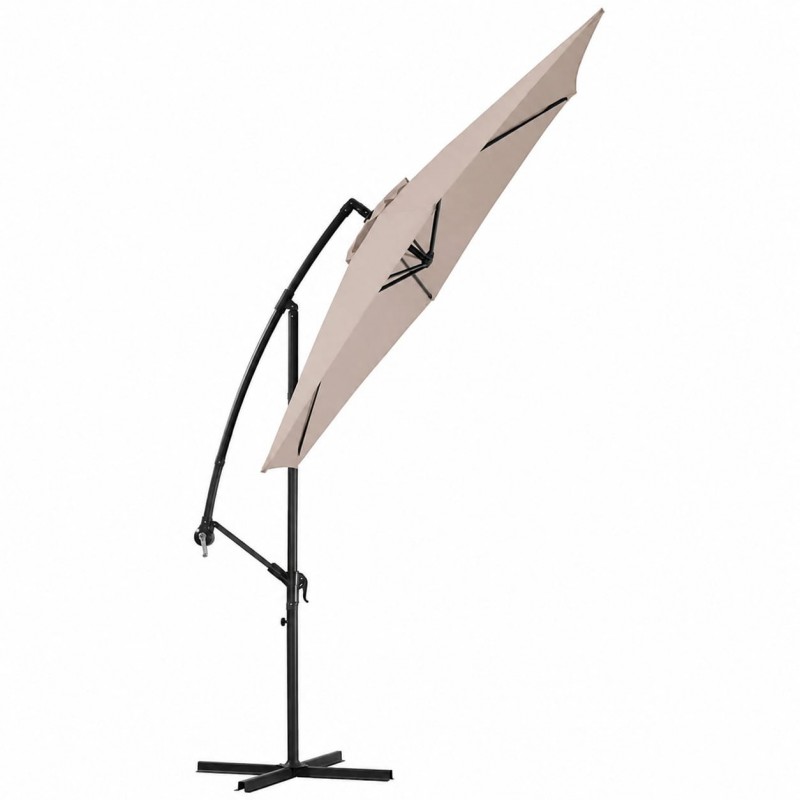 Градински чадър Лале My Garden TLB017-300-6, Taupe, 3 м