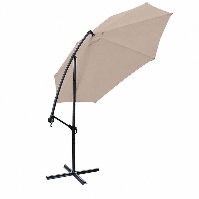 Градински чадър Лале My Garden TLB017-300-6, Taupe, 3 м