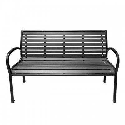 Метална паркова пейка My Garden LETKIND-BENCH-STR-1, 125 x 60 x 80 см